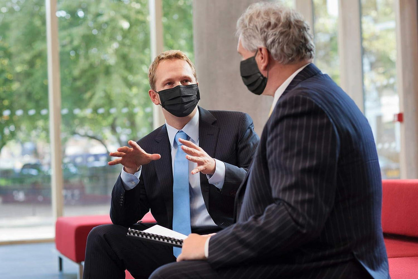 Black Disposable Face Mask 3 ply Pack of 50 pcs/box