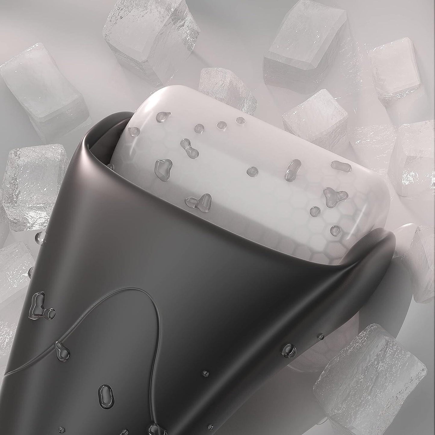 Black Ice Roller for Face Massage Tools