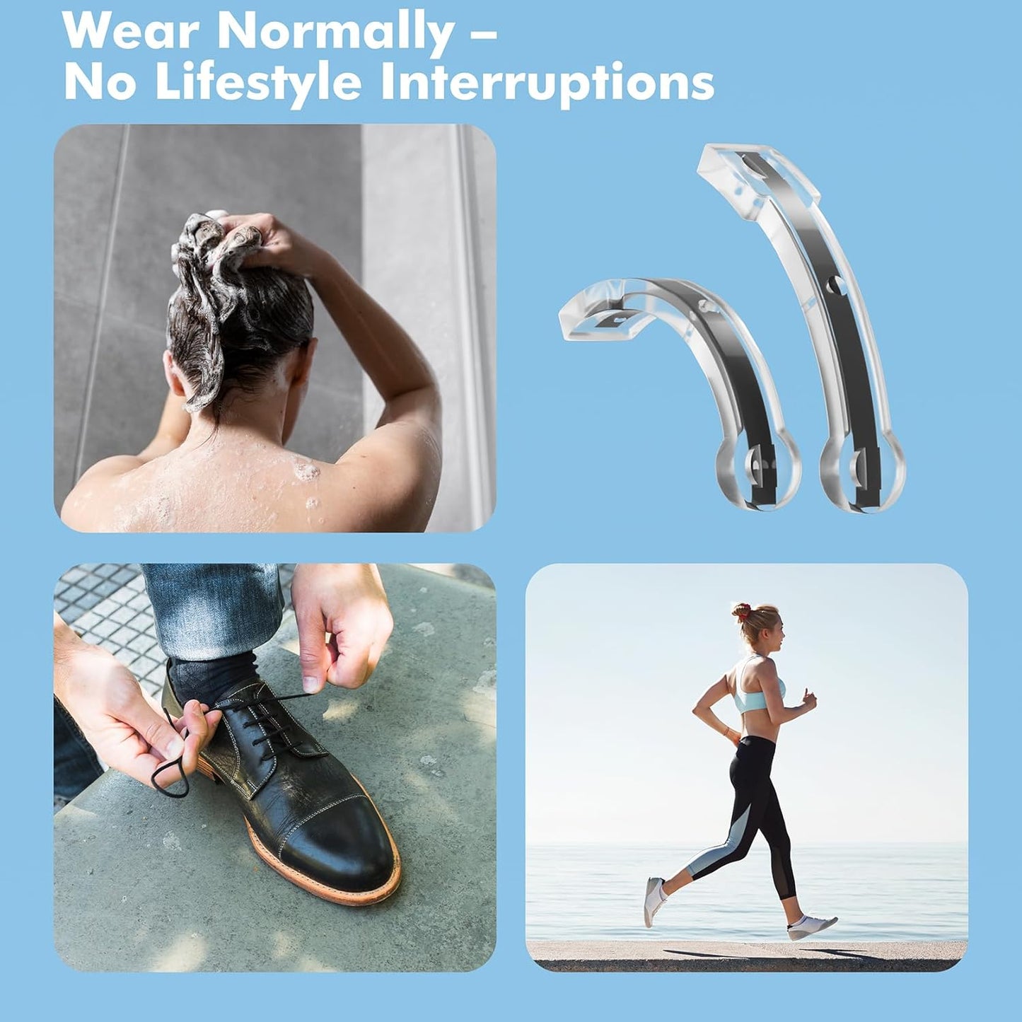 Ingrown Toenail Removal Kit – At-Home Nail Brace for Pain Relief & Correction