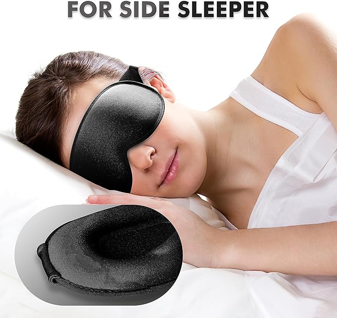 Black Eye Mask for Sleeping