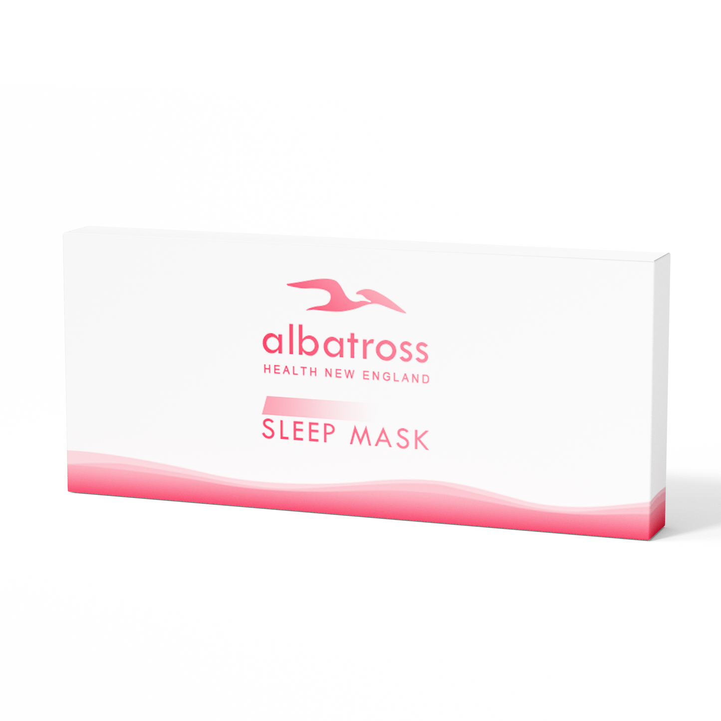 3D Sleep Eye Mask for Men & Women, Lash Extension Friendly, Travel Blackout Blindfold, Adjustable Strap – Pink