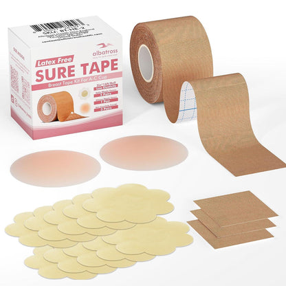 Sure Tape Boob Tape Breast Tape Kit for A-C Cup