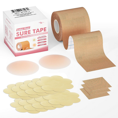 Sure Tape Breast Lift Tape for Larger Breast D-G Cup