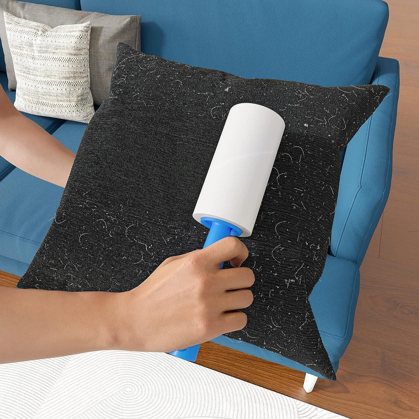 Sticky Lint Roller 200 Sheets Lint Remover for Pet Hair - 2 Rollers