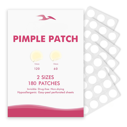 Invisible Acne Pimple Patches for Face (180 Counts), Spot Dots Cover