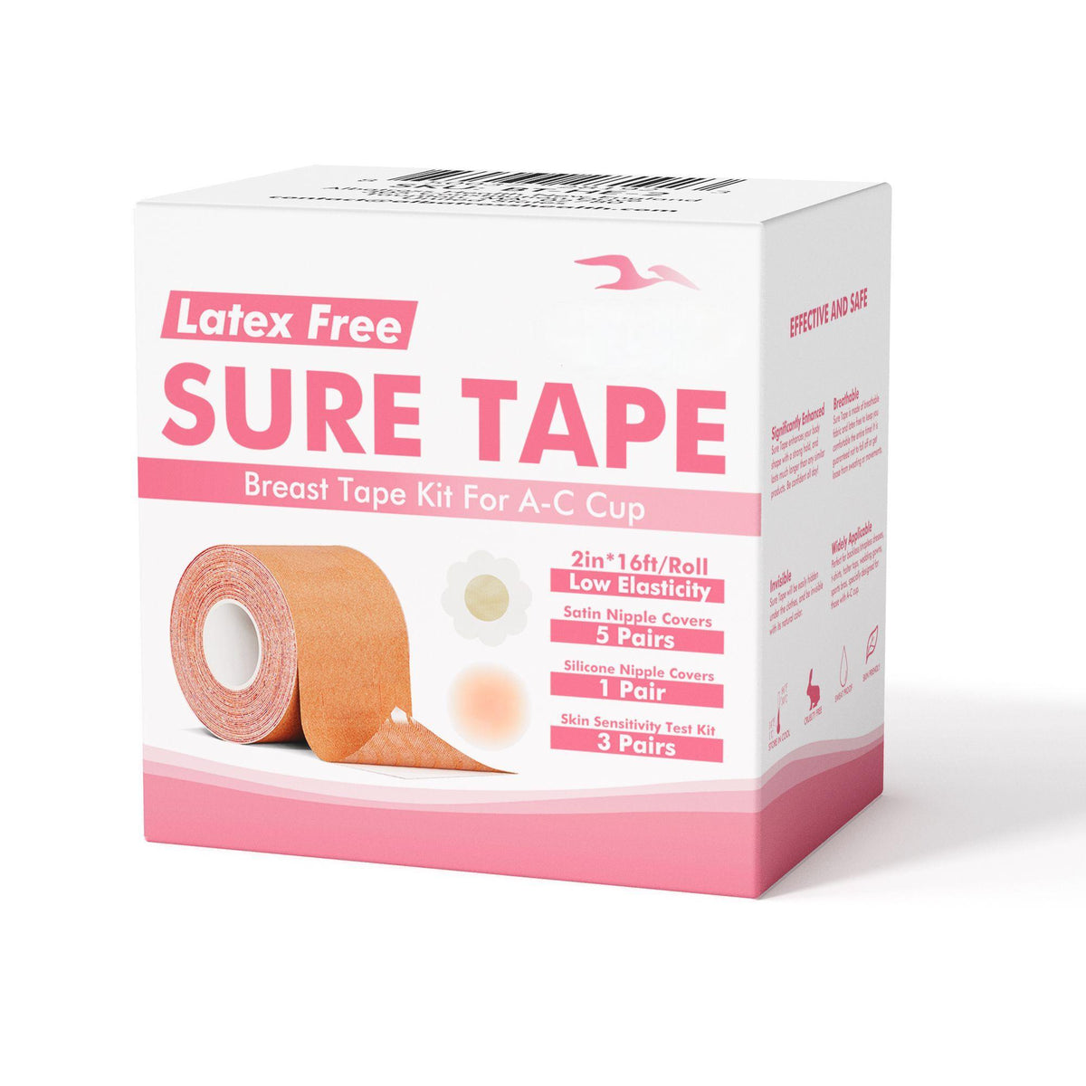 Sure Tape Boob Tape Breast Tape Kit for A-C Cup