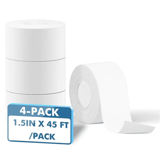 Sure Tape Best Athletic Tape in White 4-Pack (1.5in X 45 ft/Pack)